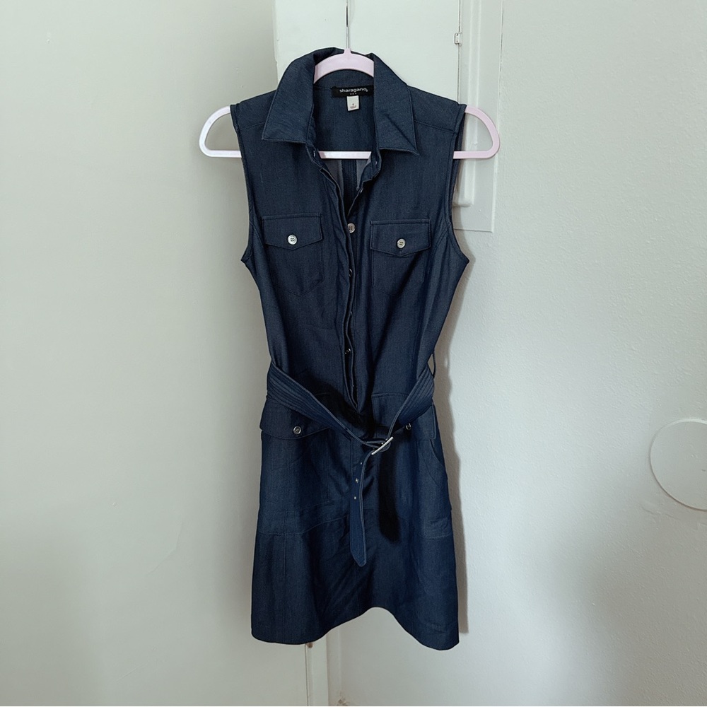 Sharagano Denim dress
